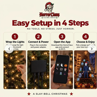 HorrorClaus™ Chirstmas LED Lights