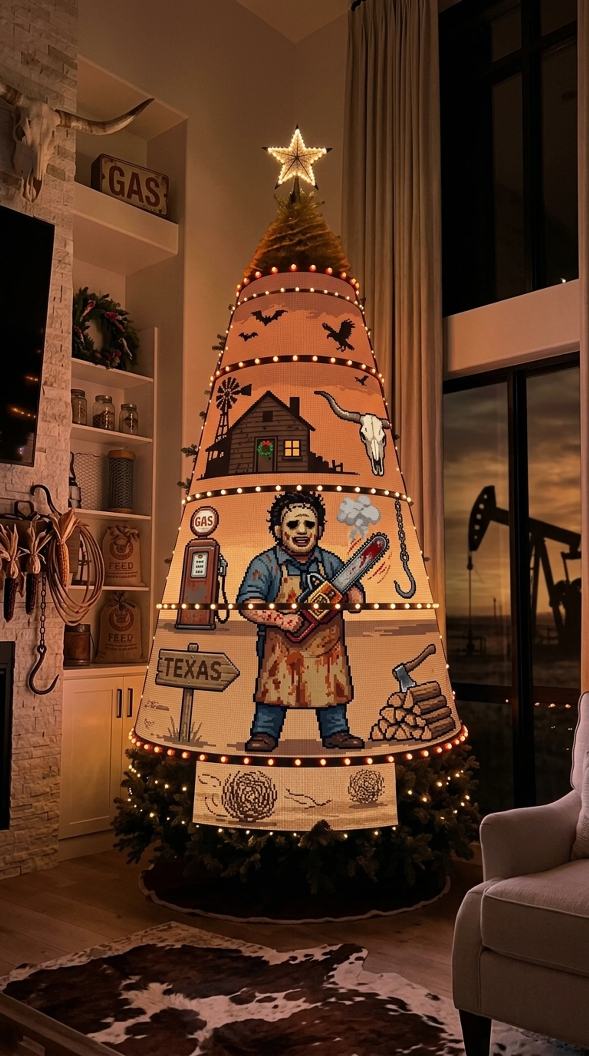 HorrorClaus™ Chirstmas LED Lights